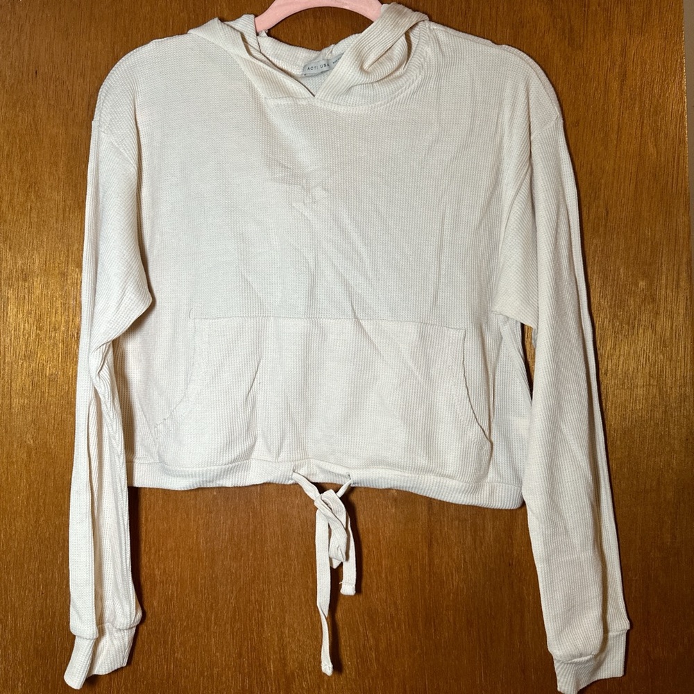 Cropped hoodie